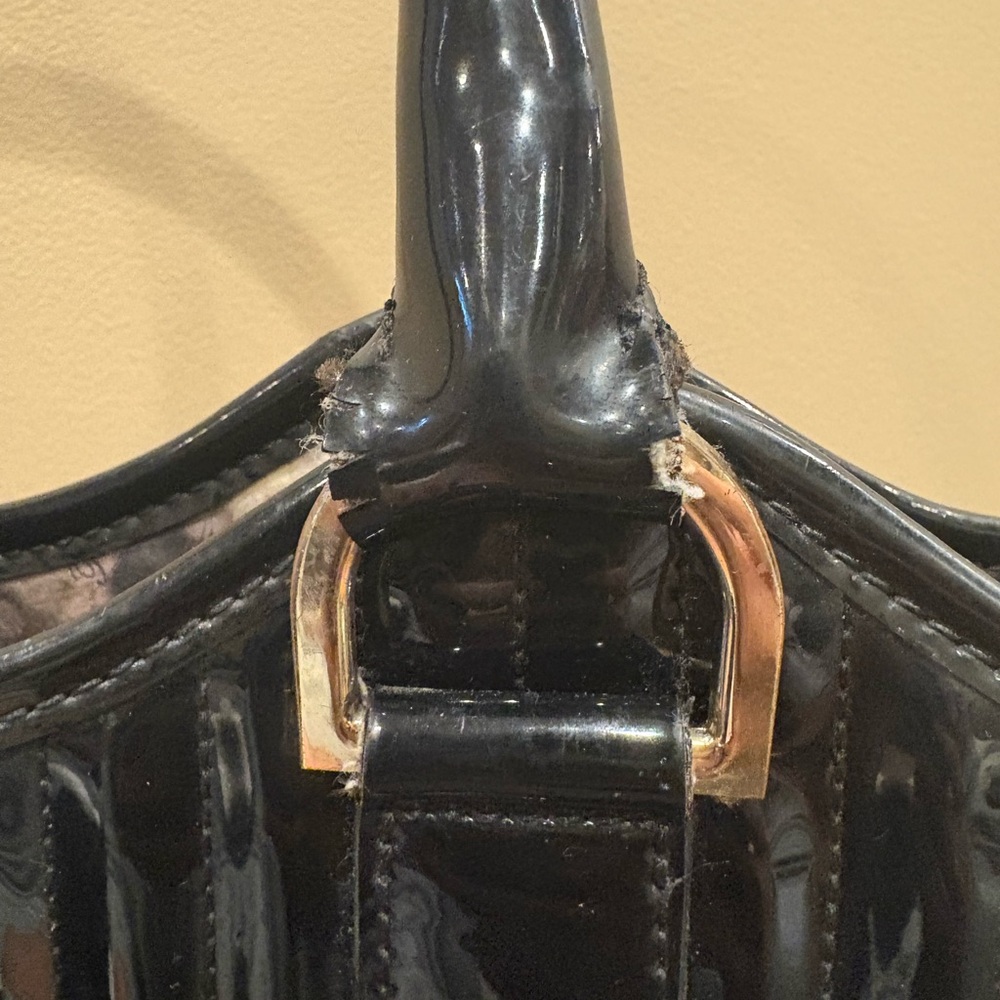 Ted Baker Glossy Black Shoulder Bag/Tote - Picture 9 of 9